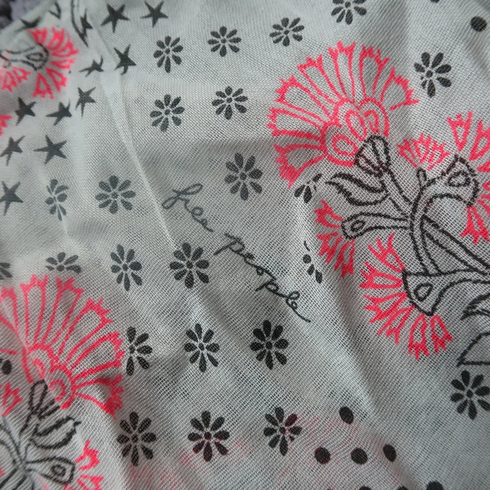 Free People Tote Shopping Bag Floral Print - Picture 2 of 4